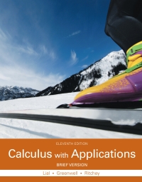 Titelbild: Calculus with Applications, Brief Version 11th edition 9780321979414