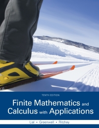 Omslagafbeelding: Finite Mathematics and Calculus with Applications 10th edition 9780321979407