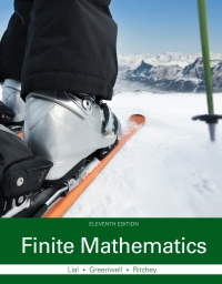 Cover image: Finite Mathematics 11th edition 9780321979438