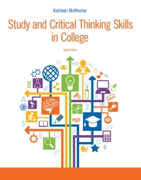 Cover image: Study and Critical Thinking Skills in College 8th edition 9780321995704