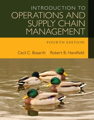 Cover image: Introduction to Operations and Supply Chain Management 4th edition 9780133871777