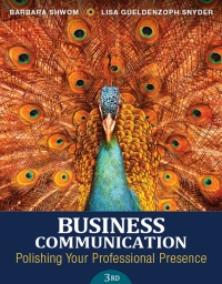 Cover image: Business Communication 3rd edition 9780133863307