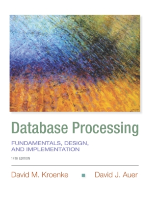 Cover image: Database Processing 14th edition 9780133876703