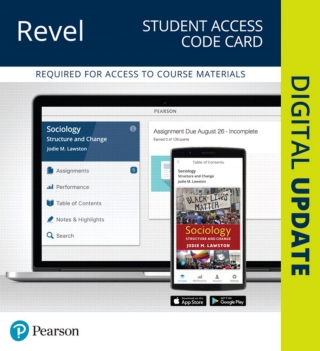 Cover image: Revel Access Code for Sociology: Structure and Change 1st edition 9780133885774
