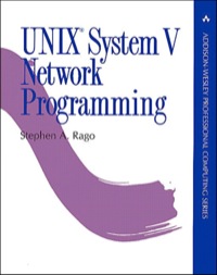 Omslagafbeelding: UNIX System V Network Programming 1st edition 9780201563184