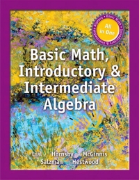 Cover image: Basic Math, Introductory & Intermediate Algebra 1st edition 9780321980373