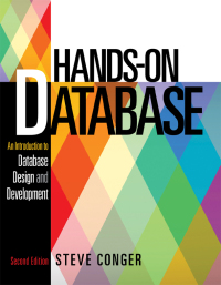 Cover image: Hands-On Database 2nd edition 9780133024418