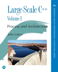 Cover image: Large-Scale C++ 1st edition 9780201717068