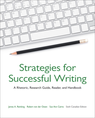 Cover image: Strategies for Successful Writing: A Rhetoric, Research Guide, Reader and Handbook (Canadian Edition) 6th edition 9780205969890
