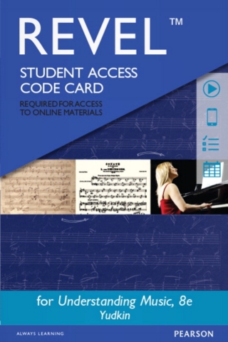 Cover image: Revel Access Code for Understanding Music 8th edition 9780133940206