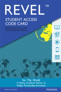Cover image: Revel Access Code for The World: A History, Combined Volume 3rd edition 9780133940527