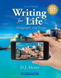 Titelbild: Writing for Life: Paragraphs and Essays 4th edition 9780134021690