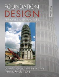 Cover image: Foundation Design: Principles and Practices 3rd edition 9780133411898