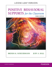 Cover image: Positive Behavioral Supports for the Classroom 3rd edition 9780133804812