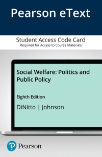 Cover image: Social Welfare 8th edition 9780133960549