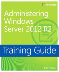 Imagen de portada: Training Guide Administering Windows Server 2012 R2 (MCSA) 1st edition 9780735684690