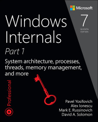 Cover image: Windows Internals 7th edition 9780735684188