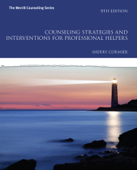 Cover image: Counseling Strategies and Interventions for Professional Helpers 9th edition 9780133905229