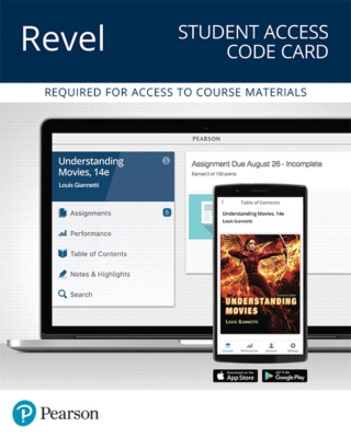 Cover image: Revel Access Code for Understanding Movies 14th edition 9780134002552