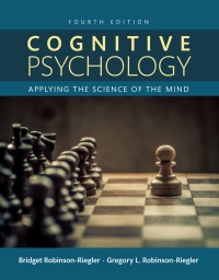 Cover image: Cognitive Psychology 4th edition 9780134003405