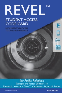 Revel Access Code for Public Relations: Strategies and Tactics 