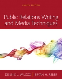 Cover image: Public Relations Writing and Media Techniques 8th edition 9780134010342