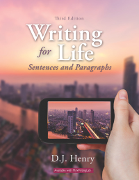 Cover image: Writing for Life: Sentences and Paragraphs 3rd edition 9780134021706