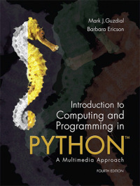 Cover image: Introduction to Computing and Programming in Python 4th edition 9780134025544