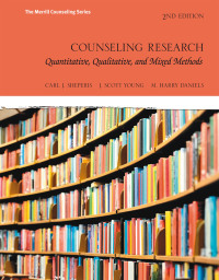 Cover image: Counseling Research 2nd edition 9780134025094