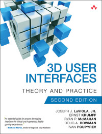 Cover image: 3D User Interfaces 2nd edition 9780134034324