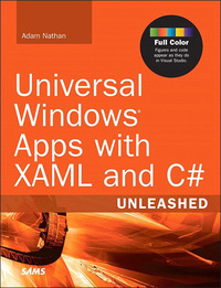 Titelbild: Universal Windows Apps with XAML and C# Unleashed 1st edition 9780672337260