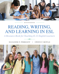 Cover image: Reading, Writing, and Learning in ESL, 7th Edition 7th edition 9780134014548