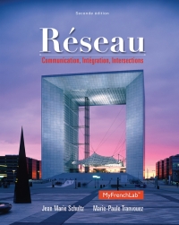 Cover image: Réseau: Communication, Intégration, Intersections 2nd edition 9780205932610