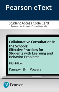Cover image: Collaborative Consultation in the Schools 5th edition 9780134042022