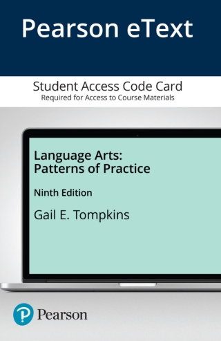 Cover image: Language Arts: Patterns of Practice -- Enhanced Pearson eText 9th edition 9780134047300