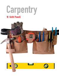 Cover image: Carpentry 1st edition 9780137004171