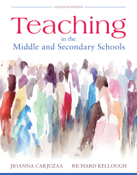 Cover image: Teaching in the Middle and Secondary Schools, 11th Edition 11th edition 9780137413737