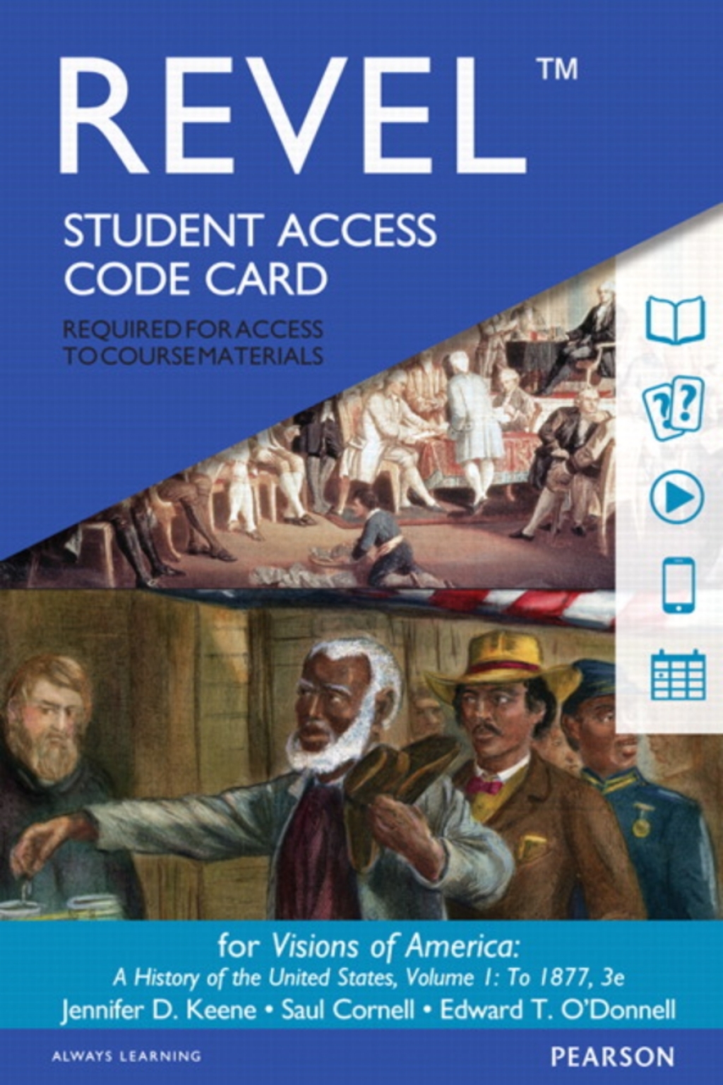 Revel Access Code for Visions of America: A History of the United States, Volume 1 3rd Edition