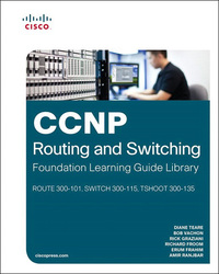 Imagen de portada: CCNP Routing and Switching Foundation Learning Guide Library 1st edition 9781587144394
