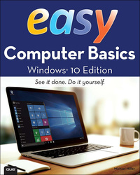 Cover image: Easy Computer Basics, Windows 10 Edition 1st edition 9780789754523