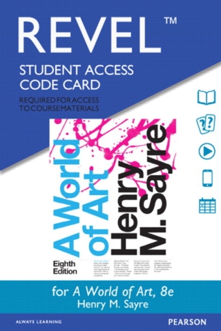 Cover image: Revel Access Code for World of Art, A 8th edition 9780134082349