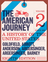 Titelbild: The American Journey: A History of the United States Since 1865, Volume 2 8th edition 9780135570838