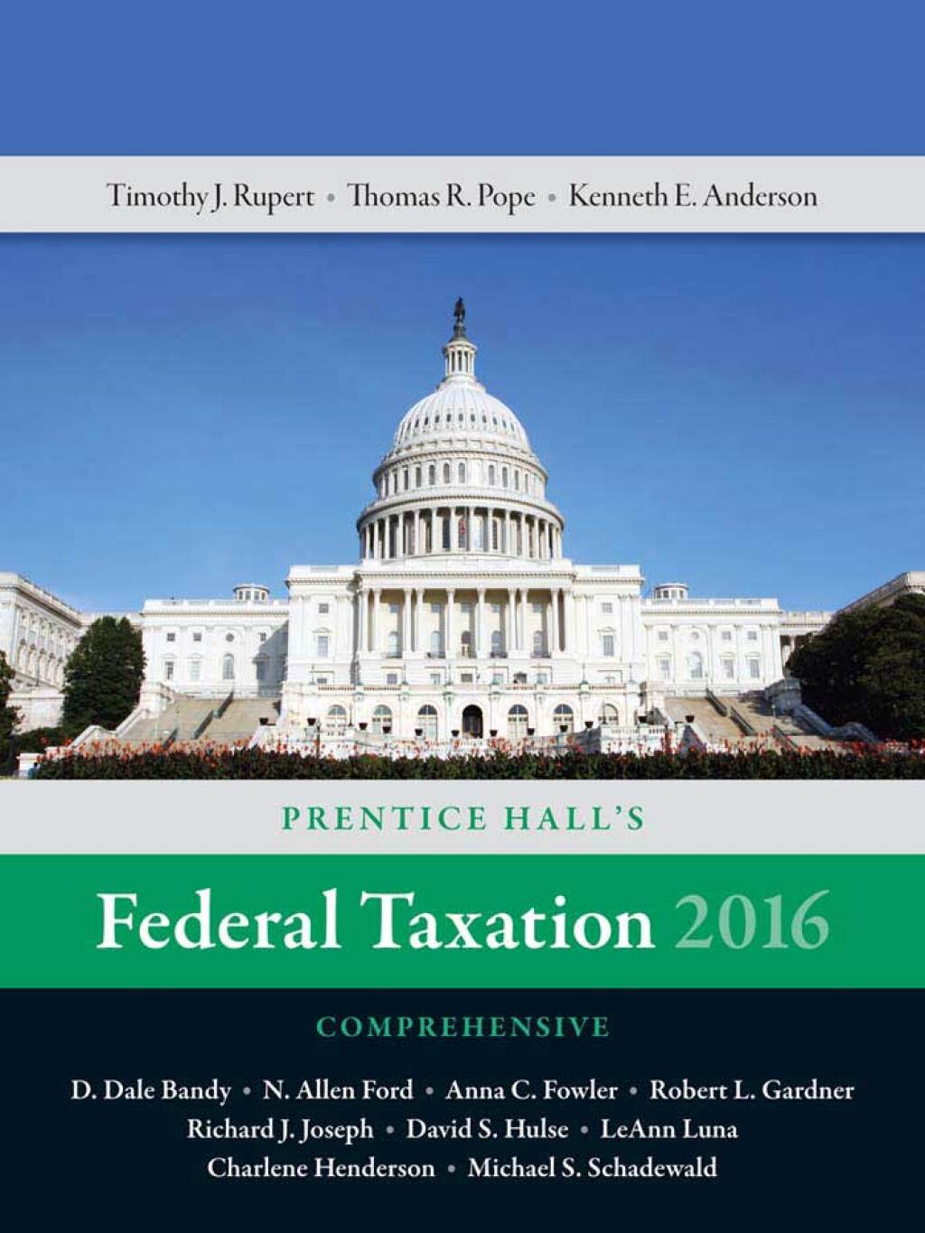 Pearson’s Federal Taxation 2016 Comprehensive 29th Edition