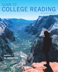 Cover image: Guide to College Reading 11th edition 9780134111711