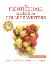 Cover image: The Prentice Hall Guide for College Writers 11th edition 9780134678771