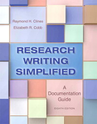 Cover image: Research Writing Simplified: A Documentation Guide 8th edition 9780321953483