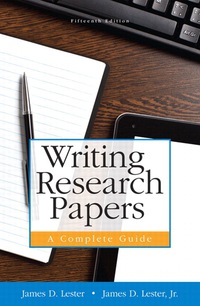 Cover image: Writing Research Papers 15th edition 9780321952950