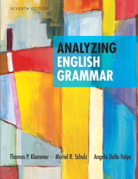 Cover image: Analyzing English Grammar 7th edition 9780205252527