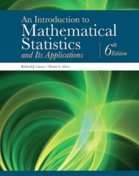 Cover image: Introduction to Mathematical Statistics and Its Applications, An 6th edition 9780134114217