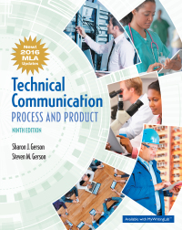 Cover image: Technical Communication: Process and Product 9th edition 9780134678863